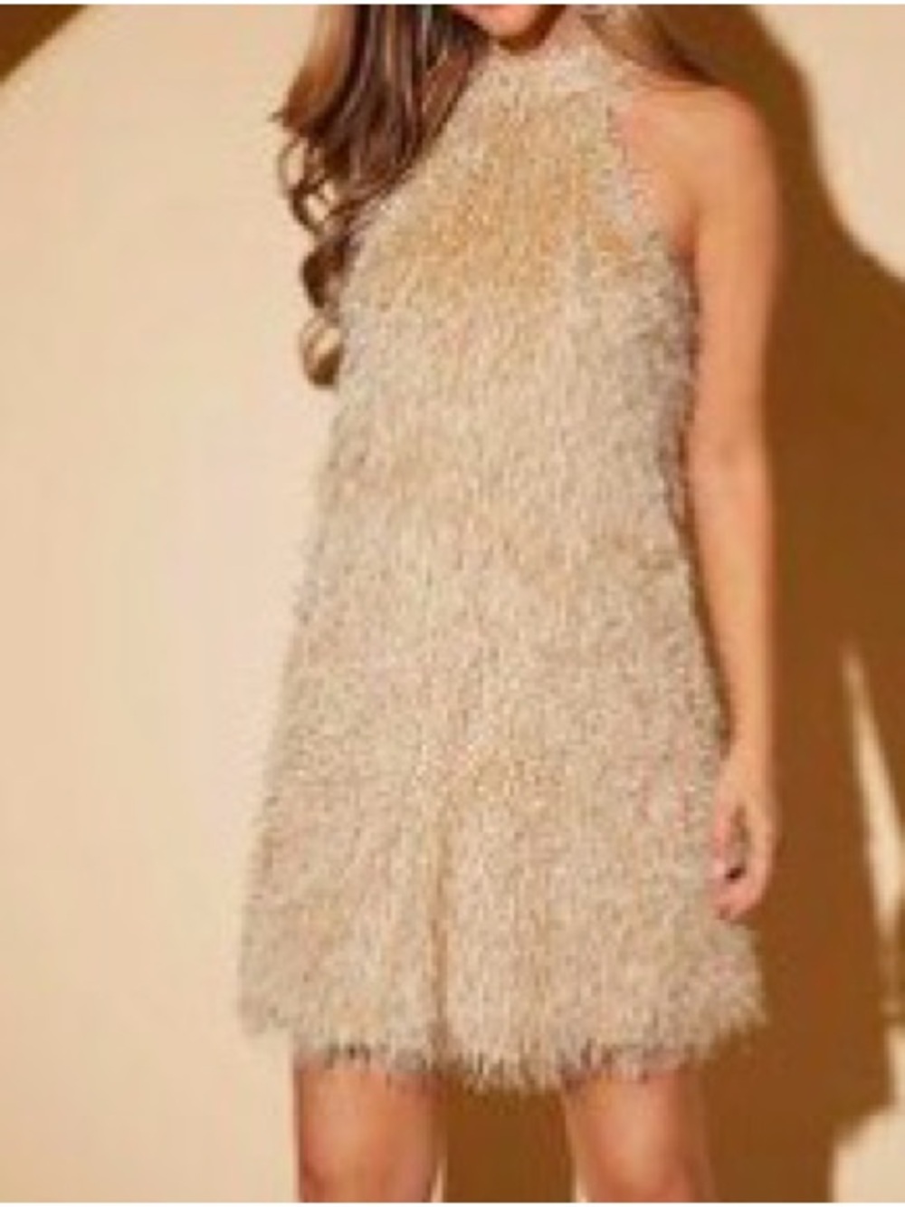 Fringe Cocktail Dress - Size L (US 8/10) NWOT